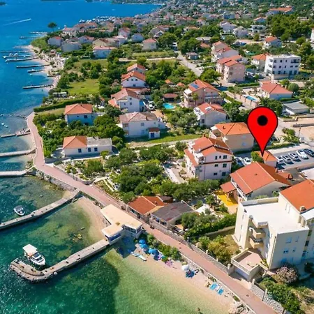 In Barbat With Sea View, Balcony, Air Conditioning 660-1 Apartman