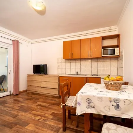 Apartman In Barbat With Sea View, Balcony, Air Conditioning 660-1