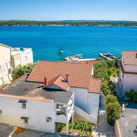 In Barbat With Sea View, Balcony, Air Conditioning 660-1 Apartman *